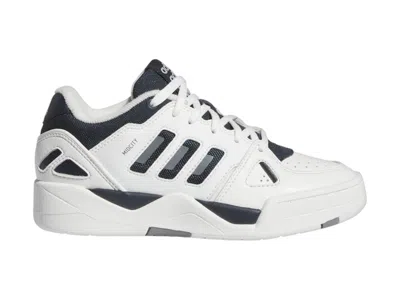 Pre-owned Adidas Originals Midcity Low Sneakers In Core White/aurora Ink/grey Three