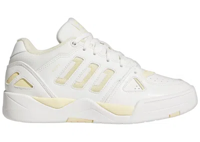 Pre-owned Adidas Originals Midcity Low (women's) Sneakers In Core White/easy Yellow