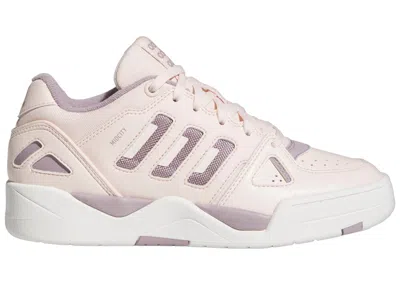 Pre-owned Adidas Originals Midcity Low (women's) Sneakers In Wonder Quartz/preloved Fig/core White In Multi