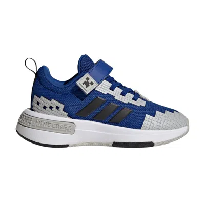 Pre-owned Adidas Originals Minecraft X Adidas Pro Little Kid 'royal Blue' | Kid's Size 1