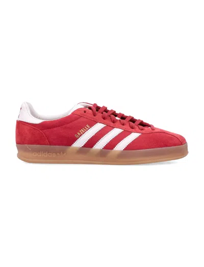 Adidas Originals Mini Indoor Print Sneakers In Red