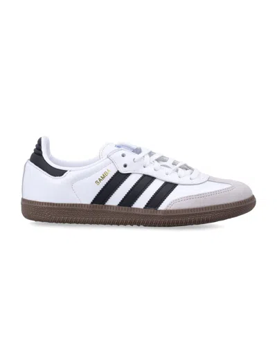 Adidas Originals Mini Samba Og Sneakers For Girls In White