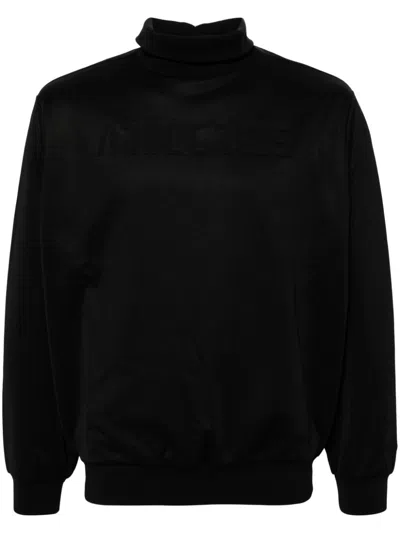 Adidas Originals Mock-neck Top In Black