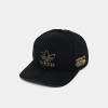 Adidas Originals Modern 2.0 Structured Snapback Hat In Black/gold