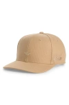 Adidas Originals Modern Canvas Baseball Cap In Magic Beige/ Wonder White