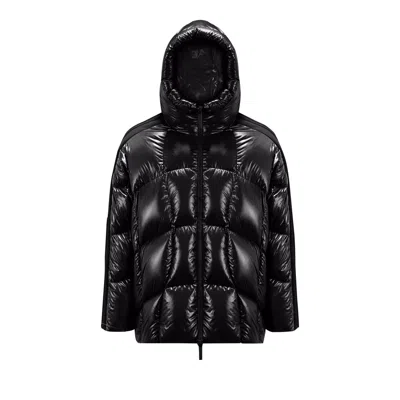 Pre-owned Adidas Originals Moncler X Adidas Beiser Short Down Jacket 'black' | Men's Size 2