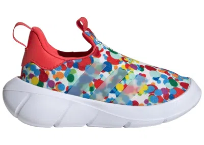 Pre-owned Adidas Originals Monofit Sneakers In Cloud White/bright Red