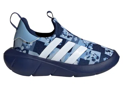 Pre-owned Adidas Originals Monofit Trainer Disney Mickey Mouse Sneakers In Wonder Blue/cloud White/dark Blue