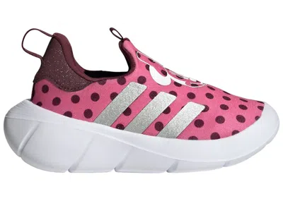 Pre-owned Adidas Originals Monofit Trainer Disney Mickey Sneakers In Pink Fusion/cloud White/maroon In Multi