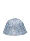 Adidas Originals Monogram Bucket Hat In Blue