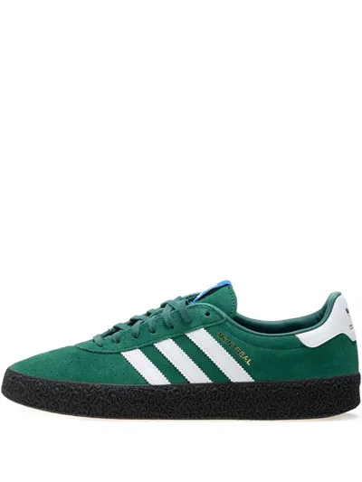 Adidas Originals Montreal Rm Three-stripe Suede Sneakers In Green