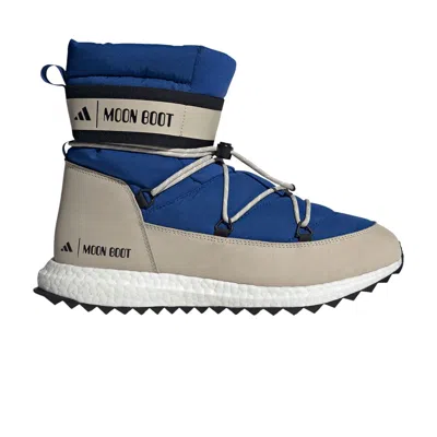 Pre-owned Adidas Originals Moon Boot X Moonboost High 'power Blue'