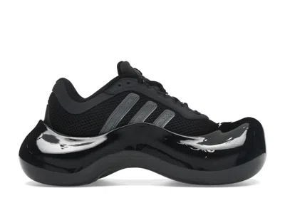 Pre-owned Adidas Originals Moonrubber Megaride Avavav Black (women's) Sneakers In Core Black/utility Black