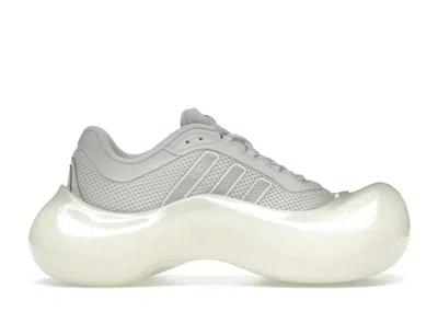 Pre-owned Adidas Originals Moonrubber Megaride Avavav (women's) Sneakers In Off White/silver Metallic/chalk White