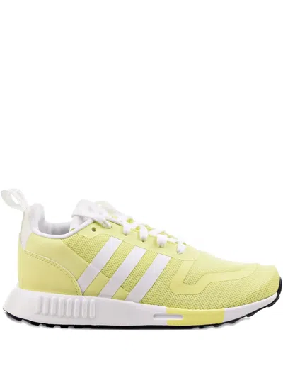 Adidas Originals Multix Three-stripe Sneakers In Yellow