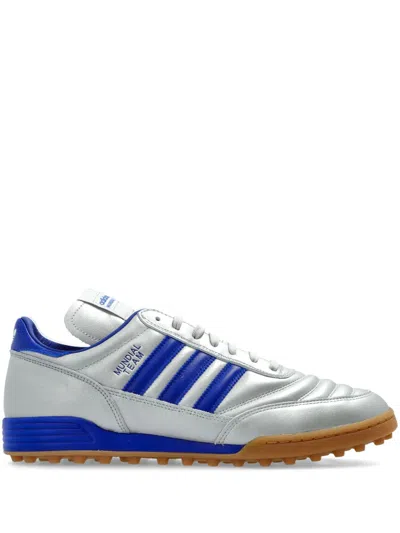 Adidas Originals Mundial Team Sneakers In Silver