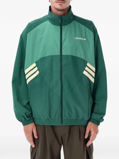 Adidas Originals Munich 93 Bomber Jacket In Green