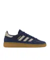 Adidas Originals Navy Handball Spezial Sneakers In College Navy Blue/ Bliss /night Indigo