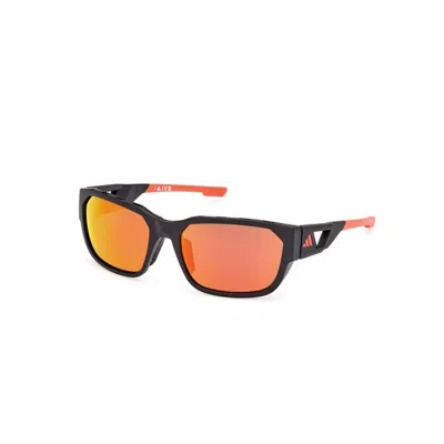 Adidas Originals Nero Opaco/roviex Specchiato Acetate Sunglasses