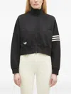 Adidas Originals Neuclassics 3-stripe Zip-up Sweatshirt In Black