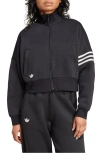 Adidas Originals Nueclassics Oversize Hoodie In Black/ Cloud White