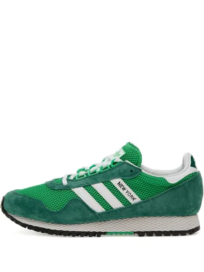 Adidas Originals New York Suede Sneakers In Green