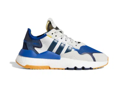 Pre-owned Adidas Originals Nite Jogger Ninja Time In (youth) Sneakers In Blue/yellow/black In Multi
