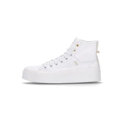 Adidas Originals Nizza Bonega Mid W Crystal White/wonder White/off White Women's High Shoe
