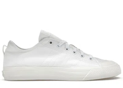Pre-owned Adidas Originals Nizza Lo Rf White Sneakers In Cloud White/off White