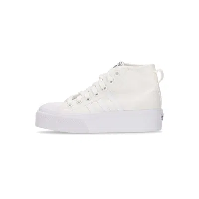 Adidas Originals Nizza Platform Mid W Women's High Shoe Cloud White/cloud White/cloud White