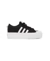 Adidas Originals Nizza Platform Trainer In White