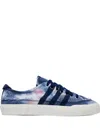 Adidas Originals Nizza Premium Trainers In Blue