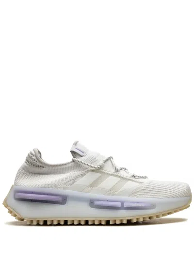 adidas gazelle silver green womens NMD_R1 STLT Primeknit main image 0