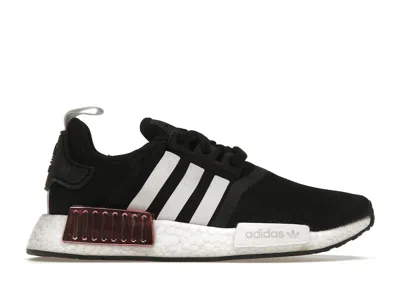 Pre-owned Adidas Originals Nmd R1 Black White (women's) Sneakers In Core Black/cloud White/hazy Rose