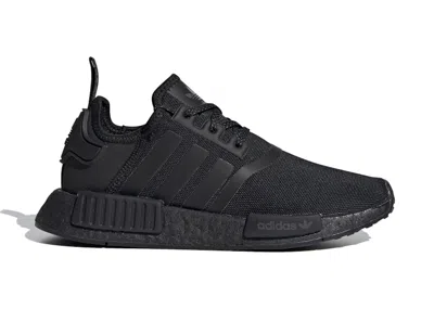 Pre-owned Adidas Originals Nmd R1 Grey Sneakers In Core Black/grey Six