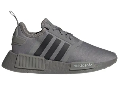 Pre-owned Adidas Originals Nmd R1 Grey Sneakers In Grey Three/core Black/silver Metallic