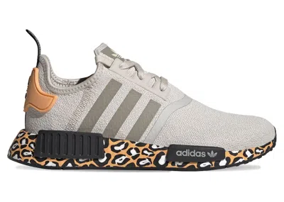 Pre-owned Adidas Originals Nmd R1 Leopard (women's) Sneakers In Bliss/pale Nude/core Black