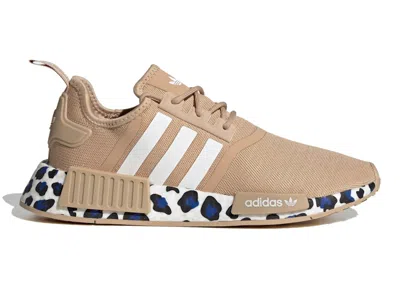 Pre-owned Adidas Originals Nmd R1 Leopard (women's) Sneakers In Pale Nude/cloud White/sonic Ink