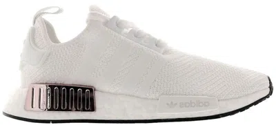 Pre-owned Adidas Originals Nmd R1 Metallic Plugs (women's) Sneakers In Cloud White/core Black