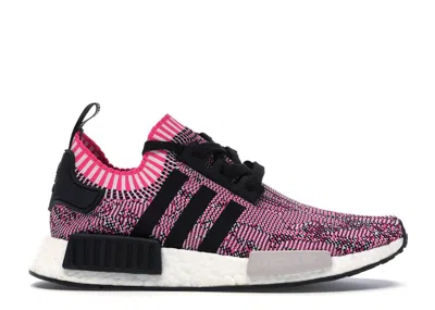 Pre-owned Adidas Originals Nmd R1 Primeknit (women's) Sneakers In Pink Rose/core Black/footwear White