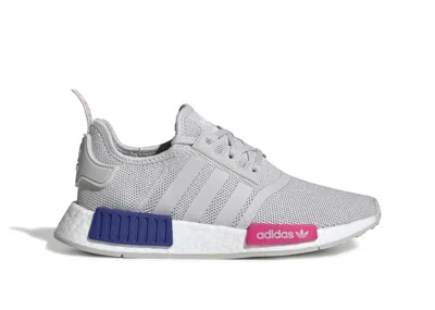 Pre-owned Adidas Originals Nmd R1 Sneakers In Grey One/shock Pink