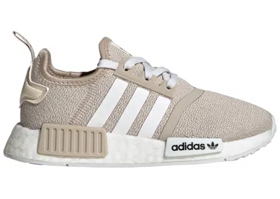 Pre-owned Adidas Originals Nmd R1 Sneakers In Wonder Beige/cloud White/wonder White In Multi