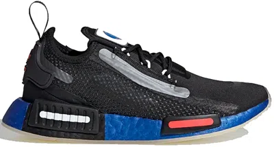 Pre-owned Adidas Originals Nmd R1 Spectoo Nasa Sneakers In Core Black/solar Red