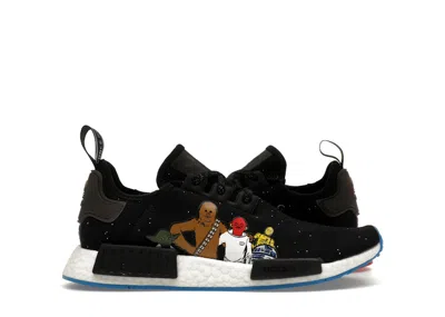 Pre-owned Adidas Originals Nmd R1 Star Wars (kids) Sneakers In Core Black/ Cloud Whitee