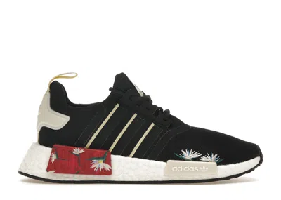 Pre-owned Adidas Originals Nmd R1 Thebe Magugu (women's) Sneakers In Core Black/almost Yellow/power Red