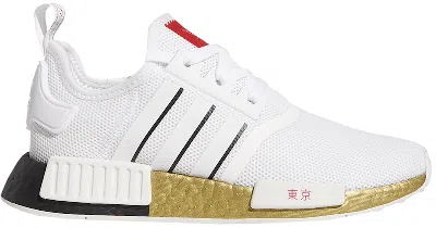 Pre-owned Adidas Originals Nmd R1 United By Sneakers Tokyo In White/black/solar Red