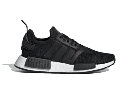 Pre-owned Adidas Originals Nmd R1 White Sneakers In Core Black/cloud White In Multi