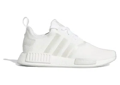 Pre-owned Adidas Originals Nmd R1 White (women's) Sneakers In Cloud White/silver Metallic