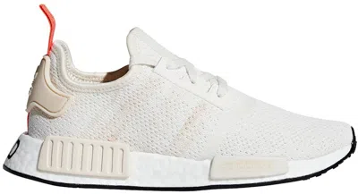 Pre-owned Adidas Originals Nmd R1 (women's) Sneakers In Chalk White/linen/cloud White