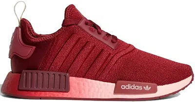Pre-owned Adidas Originals Nmd R1 (women's) Sneakers In Glow Pink/collegiate Burgundy/maroon